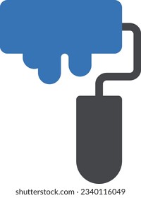 roller Vector illustration on a transparent background.Premium quality symmbols.Glyphs vector icon for concept and graphic design. 

