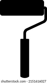 roller vector paint icon painting