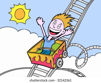 rollercoaster boy