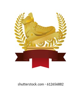 Rollers and ice skates sport