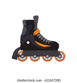 Rollers and ice skates sport