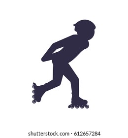 Rollers and ice skates sport