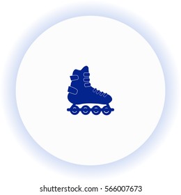 Rollers  icon. Vector design.