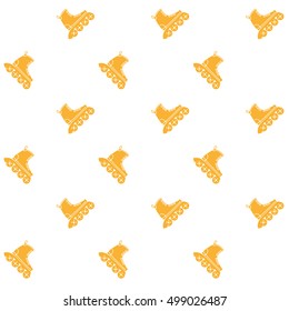 Rollers Sport Seamless Pattern