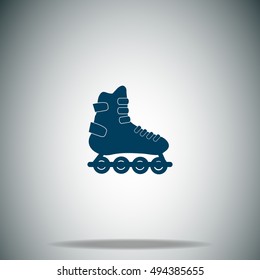Rollers vector icon