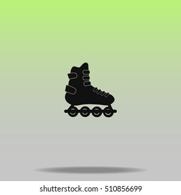 Rollers vector icon