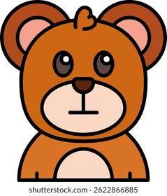 Ojos rodantes Línea Vector Icon Design