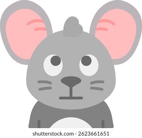 Ojos rodantes Línea Vector Icon Design