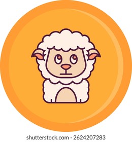 Ojos rodantes Línea Vector Icon Design