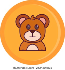 Ojos rodantes Línea Vector Icon Design