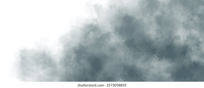 Rolling Fog and Dense Mist Creating a Peaceful and Enchanting Horizon

