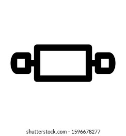 rolling icon isolated sign symbol vector illustration - high quality black style vector icons
