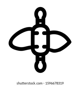 rolling icon isolated sign symbol vector illustration - high quality black style vector icons
