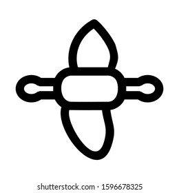 rolling icon isolated sign symbol vector illustration - high quality black style vector icons
