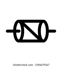 rolling icon isolated sign symbol vector illustration - high quality black style vector icons
