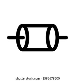 rolling icon isolated sign symbol vector illustration - high quality black style vector icons
