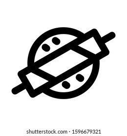 rolling icon isolated sign symbol vector illustration - high quality black style vector icons
