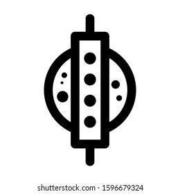 rolling icon isolated sign symbol vector illustration - high quality black style vector icons

