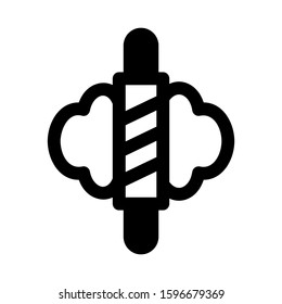 rolling icon isolated sign symbol vector illustration - high quality black style vector icons
