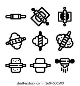 rolling icon isolated sign symbol vector illustration - Collection of high quality black style vector icons
