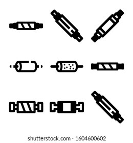 rolling icon isolated sign symbol vector illustration - Collection of high quality black style vector icons
