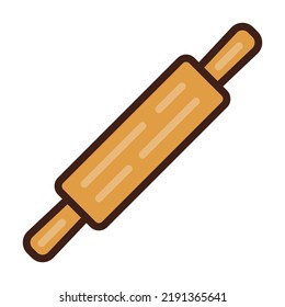 rolling pin bake bakery kitchen cook utensils