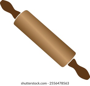 Rolling Pin Colorful Vector Illustration Design (Version: 02)