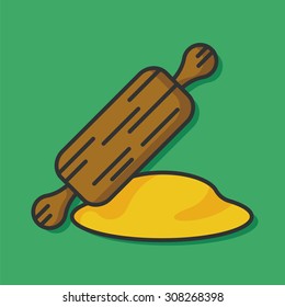 rolling pin doodle