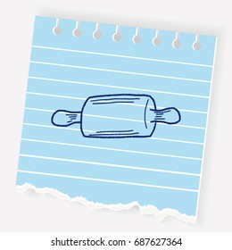 Rolling pin doodle