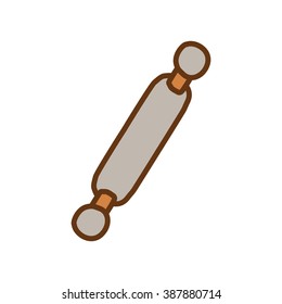 Rolling Pin Doodle Icon