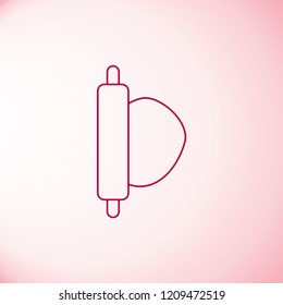 Rolling pin icon
