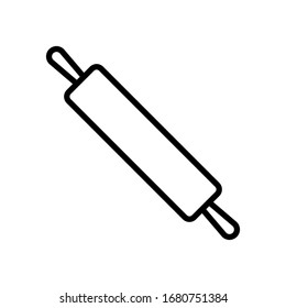 rolling pin icon design vector template