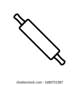 rolling pin icon design vector template