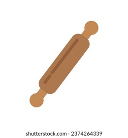 estilo plano de icono de anclaje rodante