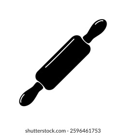 rolling pin icon. flat vector illustration design.