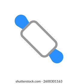 Rolling Pin Icon Graphic for Baking or Cooking