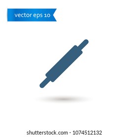rolling pin. rolling pin icon. sign design. Vector EPS 10.