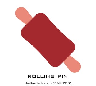 Rolling pin icon signs