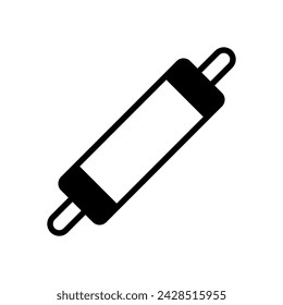 rolling pin icon symbol vector template