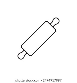Rolling Pin icon, template for graphic and web design. vector illustration