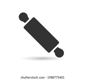 rolling pin icon trendy vector symbol template