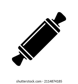 Rolling pin icon in trendy vector design  illustration 