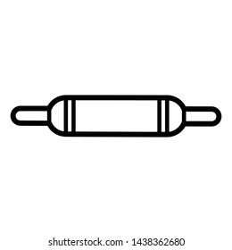 Rolling pin icon vector design template