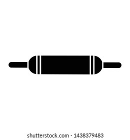 Rolling pin icon vector design template