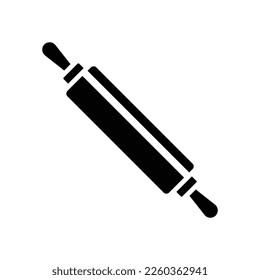 rolling pin icon vector design template in white background