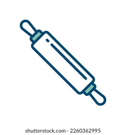 rolling pin icon vector design template in white background