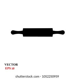 rolling pin icon. vector illustration