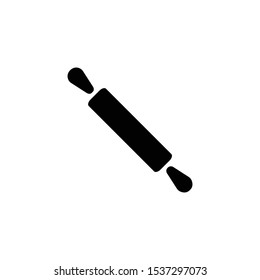 rolling pin icon, vector illustration