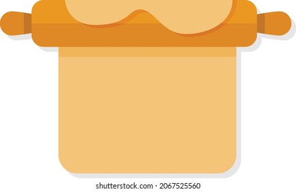 Rolling pin icon vector illustration