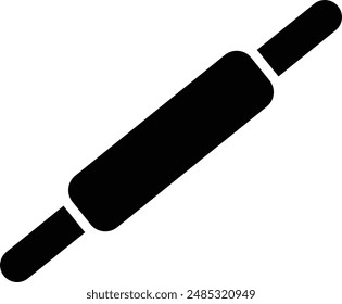 Rolling pin icon, vector illustration. Flat design style. vector rolling pin icon illustration isolated on White background, rolling pin icon Eps10.